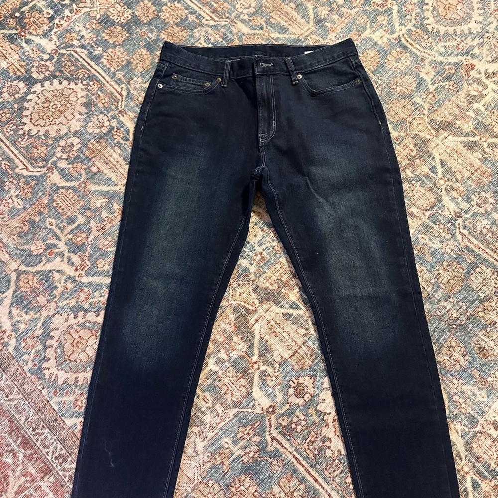 Men's Banana Republic Dark Wash Jeans - Slim Fit 33 W. 30L